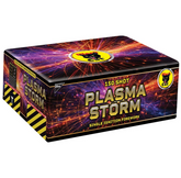 Plasma Storm Single Ignition 150 Shot Black Cat Fireworks